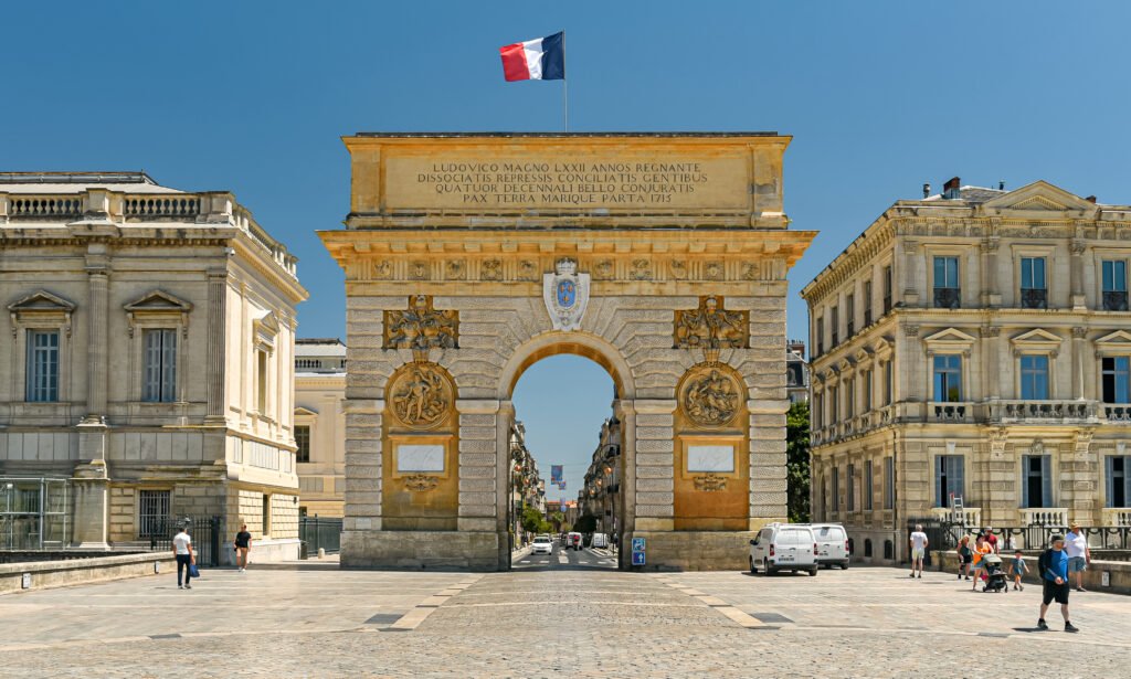 Vue royale depuis l’Arc de Triomphe – TeamBlog Montpellier